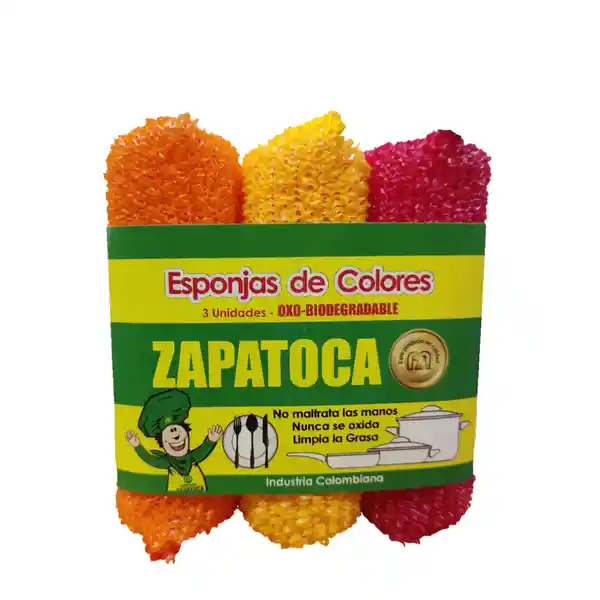 Esponja Multiuso Colores Zapatoca