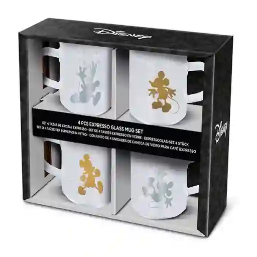 Mickey Set Mugs Expresso Cristal ya