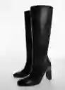 Bota Nebot2 Negro Talla 40 Mujer Mango