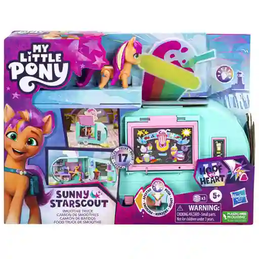 My Little Pony Set Muñeca Sunny Star Scout Camión de Batidos