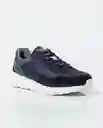 Tenis Runner Ease Masculino Azul Dark Ultra Oscuro 43 Chevignon