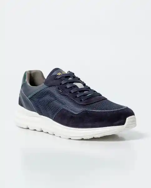 Tenis Runner Ease Masculino Azul Dark Ultra Oscuro 43 Chevignon