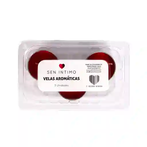 Sen Intimo Vela Aromatica X 3 Unidades