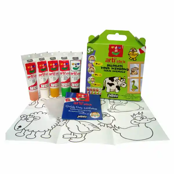 Pébéo Kit Artistick Pintura Mágica "Animales Granja"
