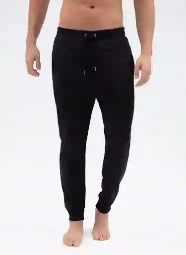 Gef Pantalón Pijama Largo Krosh Negro Talla S 798