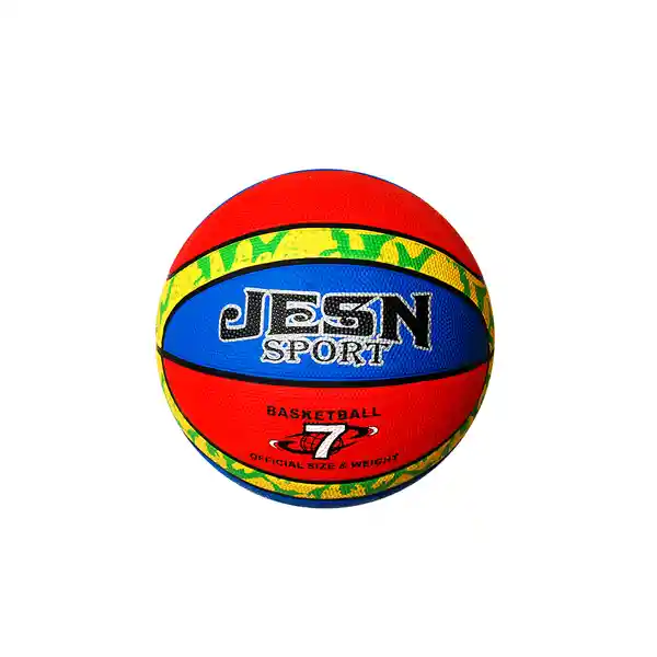 D-Win Balón de Baloncesto Azul Con Amarillo No. 7