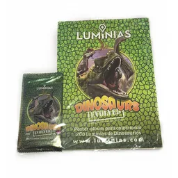 Luminas Pack Poster Album + Sobres - Dinosaur Evolved