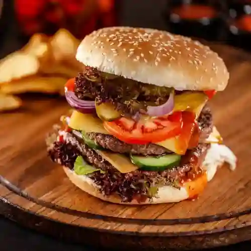 Hamburguesa Doble Mixta
