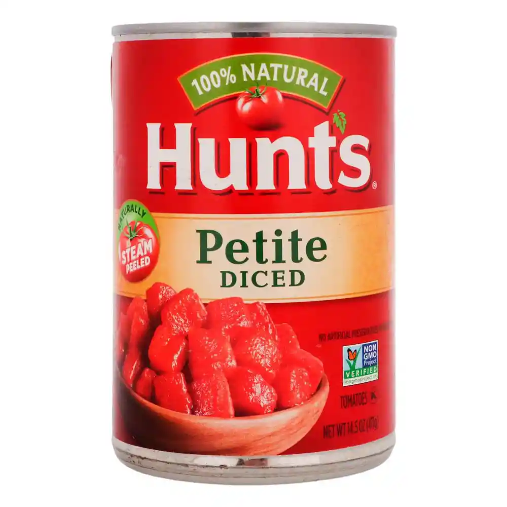 Hunts Tomates Naturales en Cubos