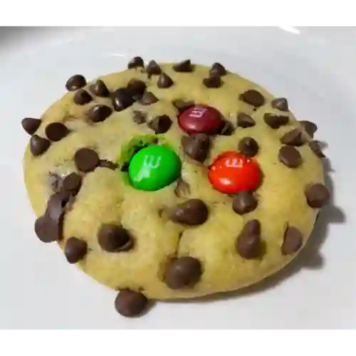 Galleta Chips de Chocolate y M&m