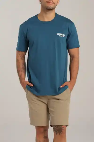 Camiseta Manga Corta Standard Fit Lean And Mean Talla XXL Oneill