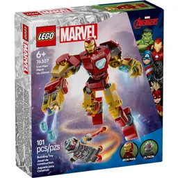 Set Construcción Armadura Robótica de Iron Man vs. Ultrón Lego
