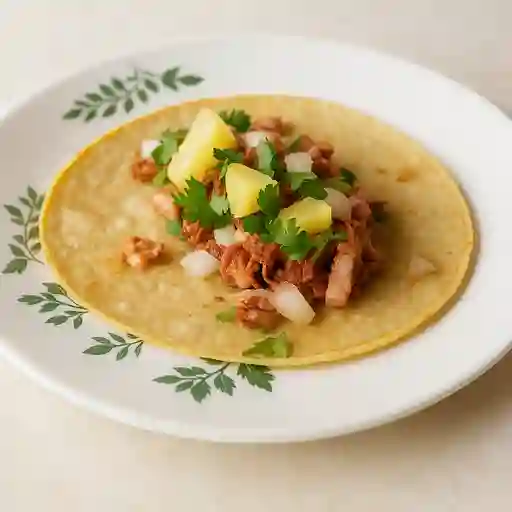 Taco al pastor (1 unidad)