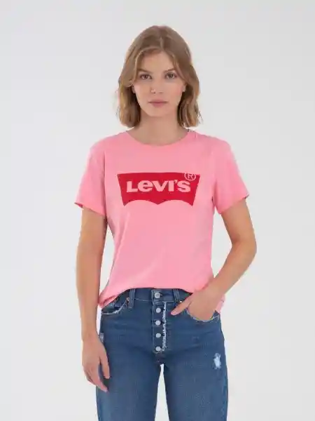 Levi'S Camiseta Graphic Para Mujer Rosado Talla XS