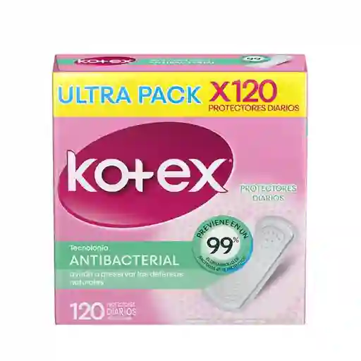 Kotex Protector Diario Antibacterial