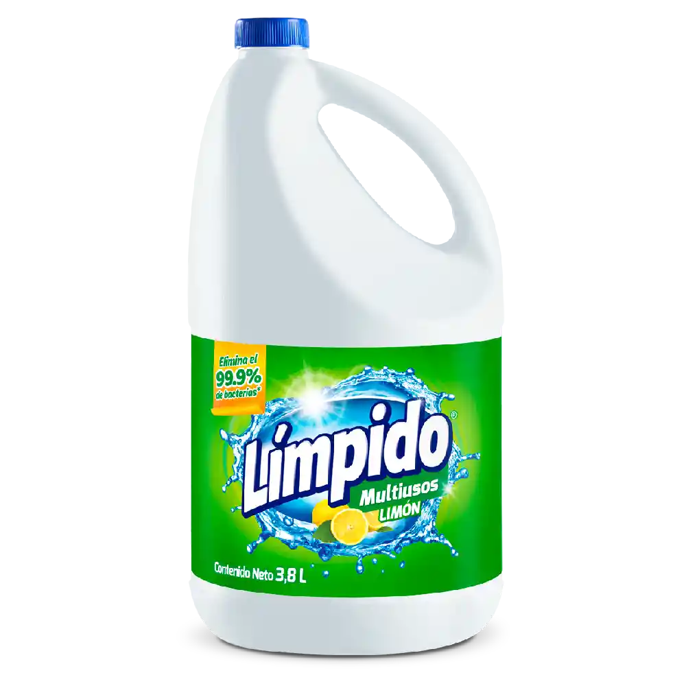 Límpido Blanqueador Multiusos Limón