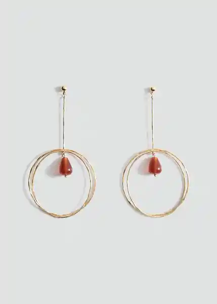 Pendientes Miriam Oro Talla 99 Mujer Mango