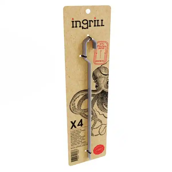In Grill Pincho Para Asados Mini