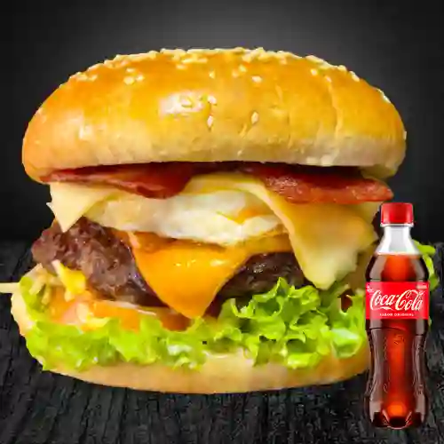 Combo Hamburguesa Especial + Coca Cola Original 400 ml