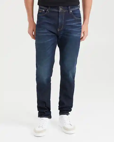 Jean Straight Fit Morrison Azul Clásico Talla 34 / 32 Chevignon