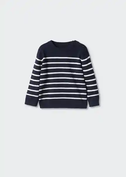 Jersey Marine Navy Talla 67 Niños Mango