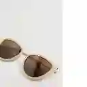 Gafas De Sol Bea Vainilla Talla 99 Mujer Mango