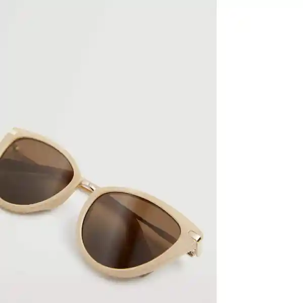 Gafas De Sol Bea Vainilla Talla 99 Mujer Mango