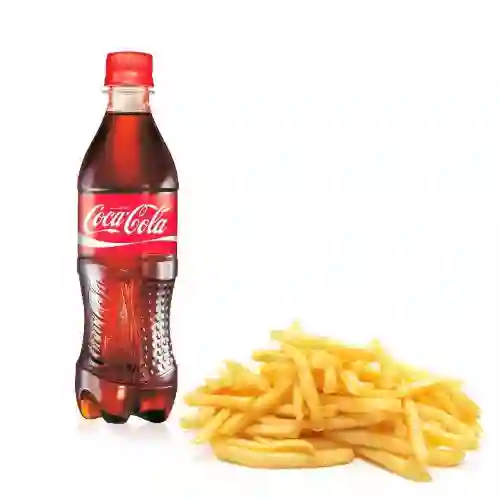 Papas + Coca Cola