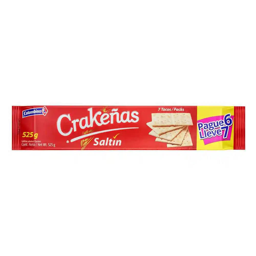 Crakeñas Galleta Saltin