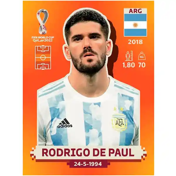 Arg 9 Rodrigo De Paul