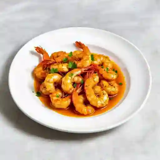Gambas al ajllio