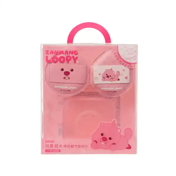 Esponja Maquillaje Con Colchón de Aire Extra Loopy Grande Miniso