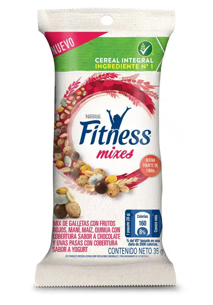 Fitness Snack Mixes de Galleta con Frutos Rojos Sabor Yogurt