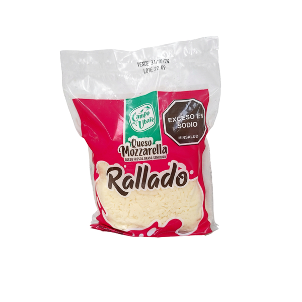 Capo Ubate Queso Mozzarella Rallado 300 g