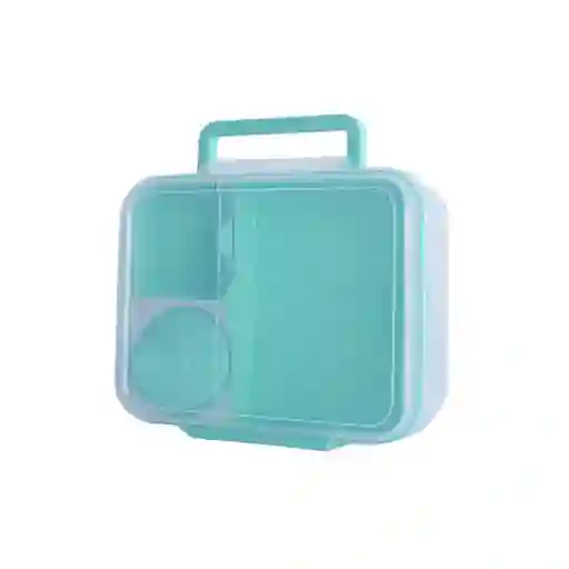 Contenedor Para Alimentos Portátil de Serie Verde Miniso