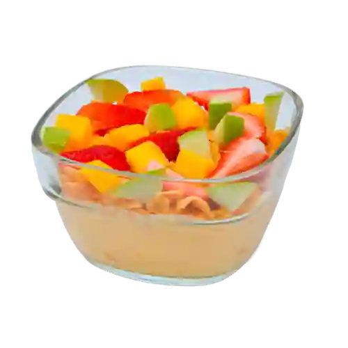 Cereal con Yogurt y Fruta