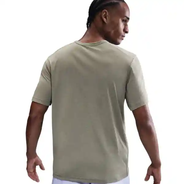 Nike Camiseta M Df Uv Hyverse Gfx Manga Corta Hombre Verde T. L
