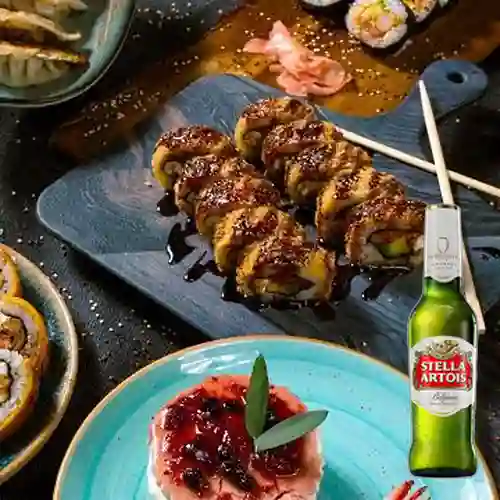 Combo Crispy Roll + Stella Artois 330 ml