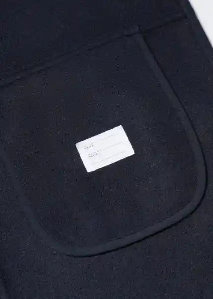 Abrigo Sandra5 Navy Talla 09 Niña Mango
