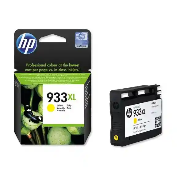 Hp Cartucho de Tinta 933Xl Amarillo