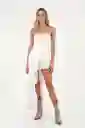 Vestido Largo Brooke Blanco Talla 02 M