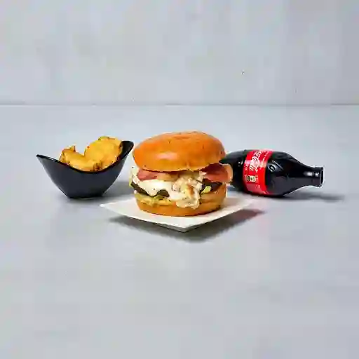 Combo Hamburguesa Champiñones