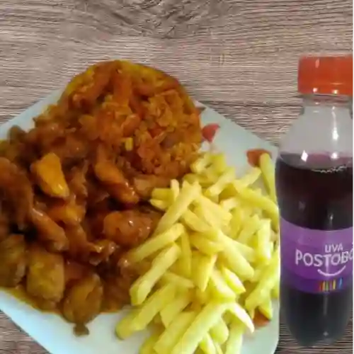 Combo Personal con Pollo a la Naranja