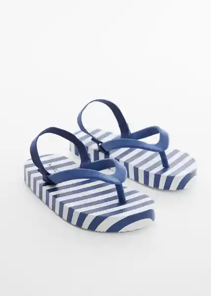 Chanclas Navy Navy Talla 26 Niños Mango