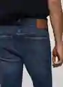 Jean Jude Tejano Oscuro Talla 38 Hombre Mango