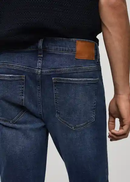 Jean Jude Tejano Oscuro Talla 38 Hombre Mango