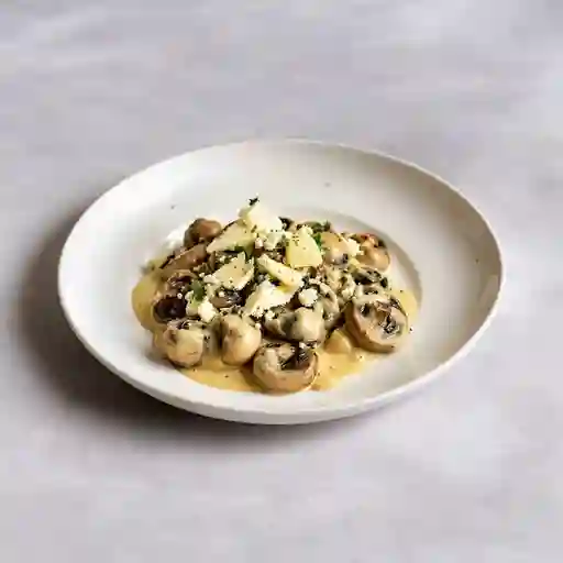 Champinones Queso Azul