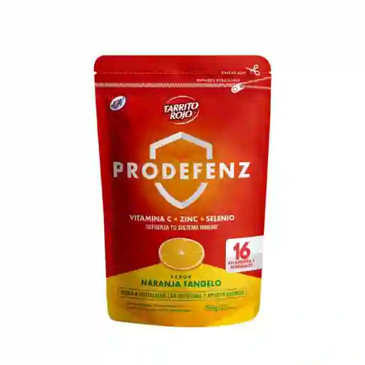 Tarrito Rojo Alimento Granulado Prodefenz Naranja