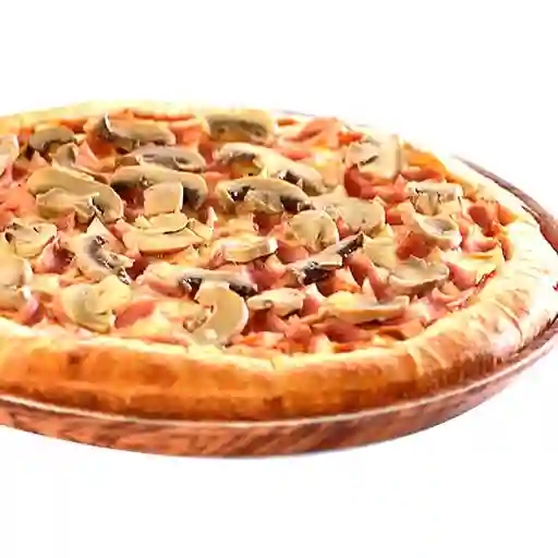 Pizza Jamón y Champiñones Personal 22Cm