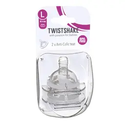 Twistshake Tetina Anti-Colic Teat Large 4 +m